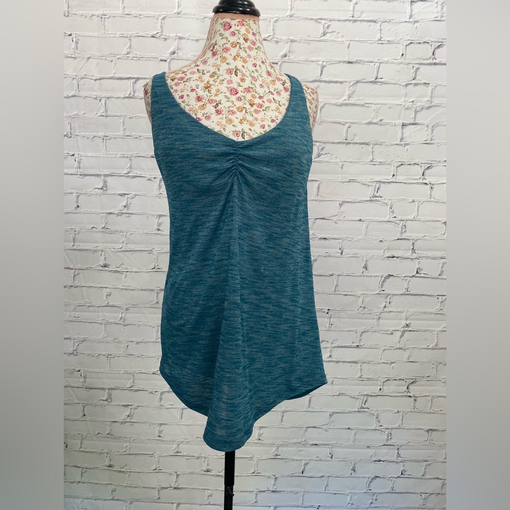 lululemon athletica Teal Blue Scoop Neck Tank